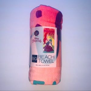 Little Mermaid beach towel